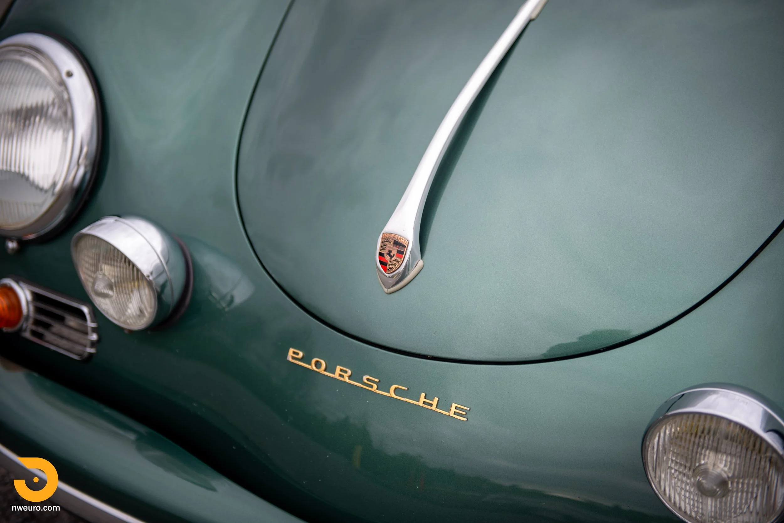 1956 Porsche 356A Sunroof Coupe — Northwest European